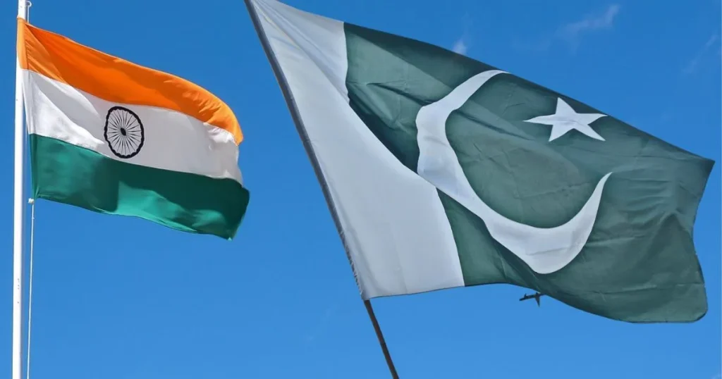 インドとパキスタンの国旗
