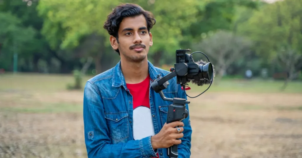 インドのカメラマン
