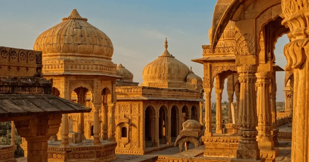 インドの歴史ある寺院