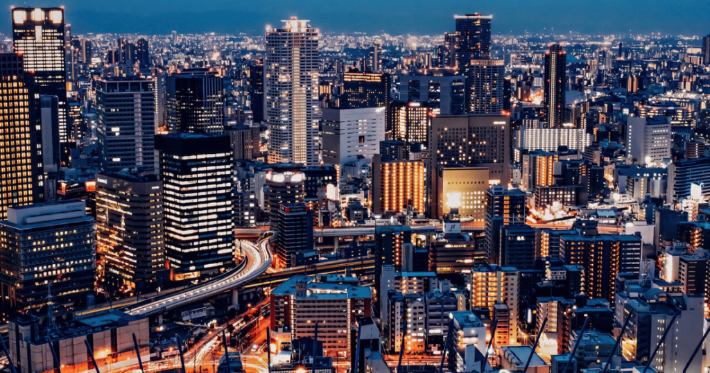 大都市の夜景