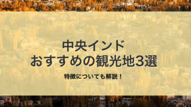 中央インドの特徴とおすすめの観光地3選を徹底解説！